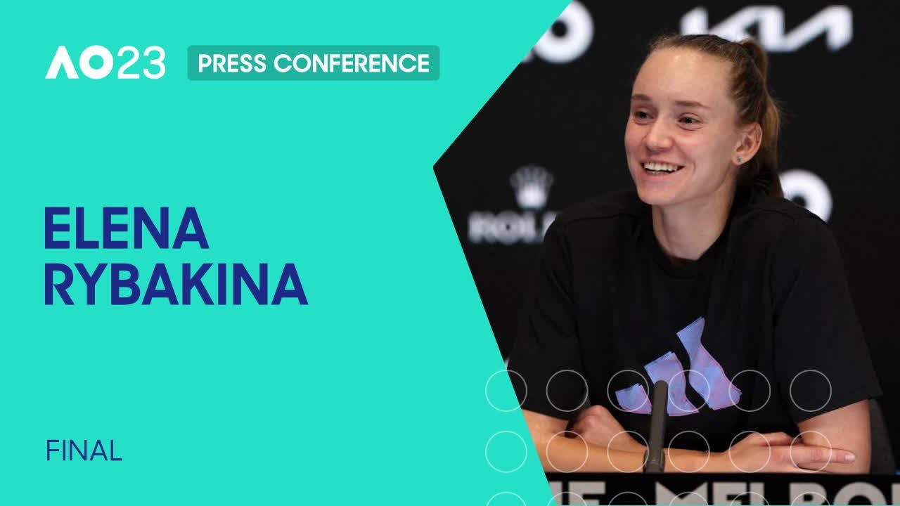 Elena Rybakina Press Conference | Australian Open 2023 Final