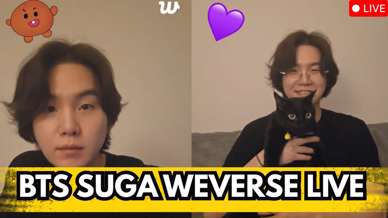 🔴BTS SUGA WEVERSE LIVE TODAY(28.12.2025) WITH (ENG SUBS)💜😱