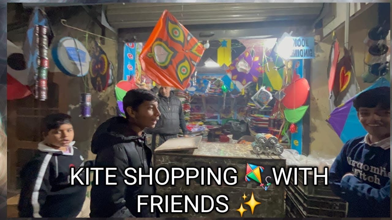KITE SHOPPING 🛍️￼ AND BIG KITE 