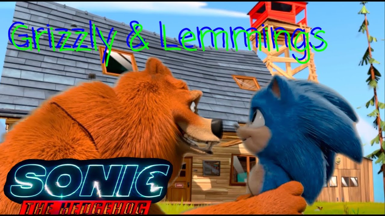 Sonic meets Grizzy Lemmings - Fan made