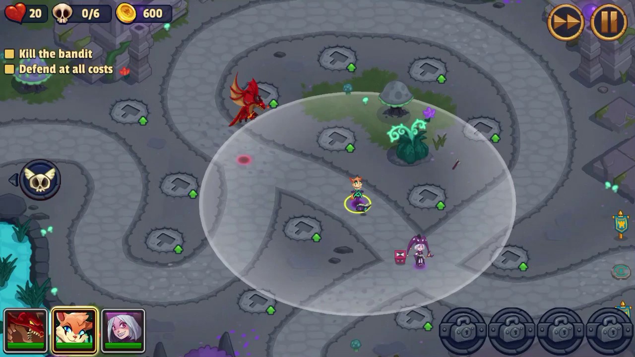 Realm Defense World 5 | Level 157 | Weak Heroes | Campaign Mode | 3 Stars | No Spells | Tartarus