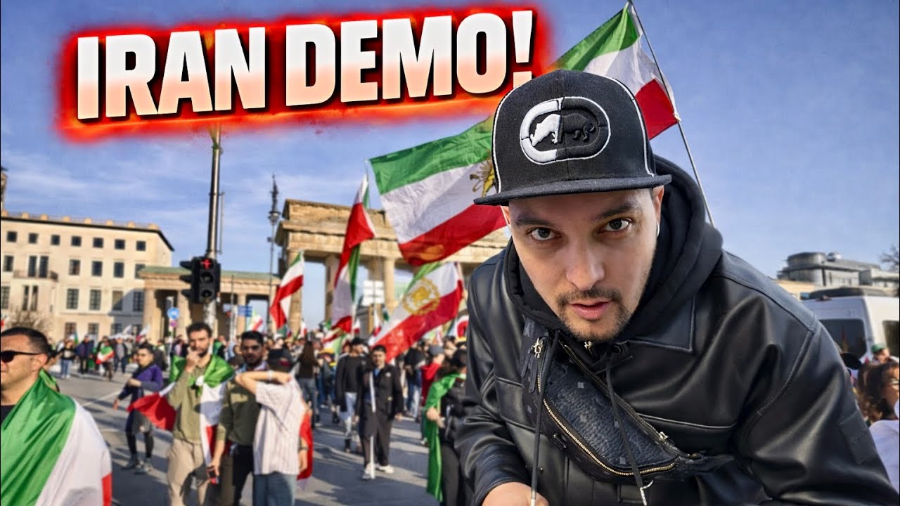 IRAN DEMO in Berlin – Tausende auf der Straße!