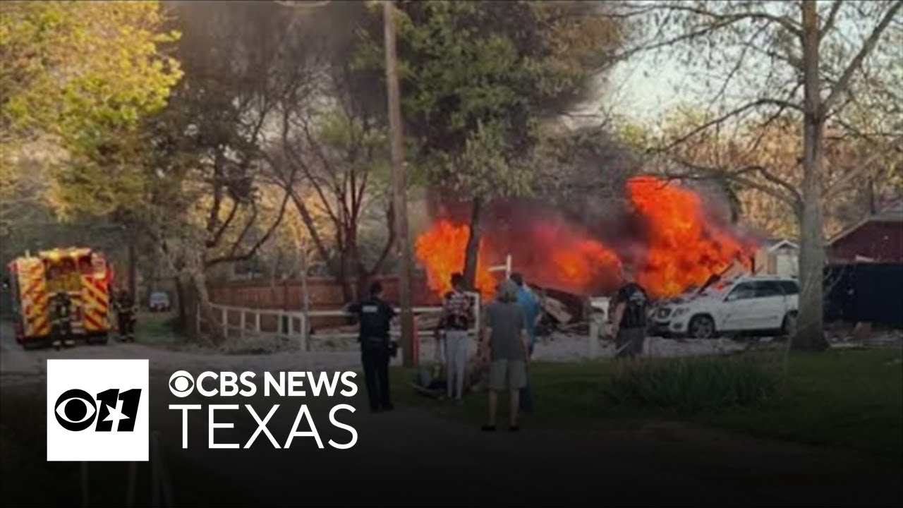 Man digs through rubble to save woman after Lake Dallas home explosion