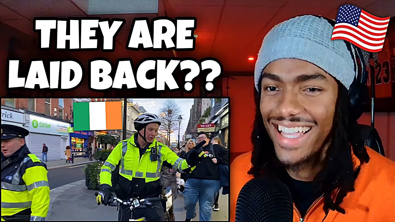AMERICAN REACTS To the Gardai - Funny Irish Police Compilation