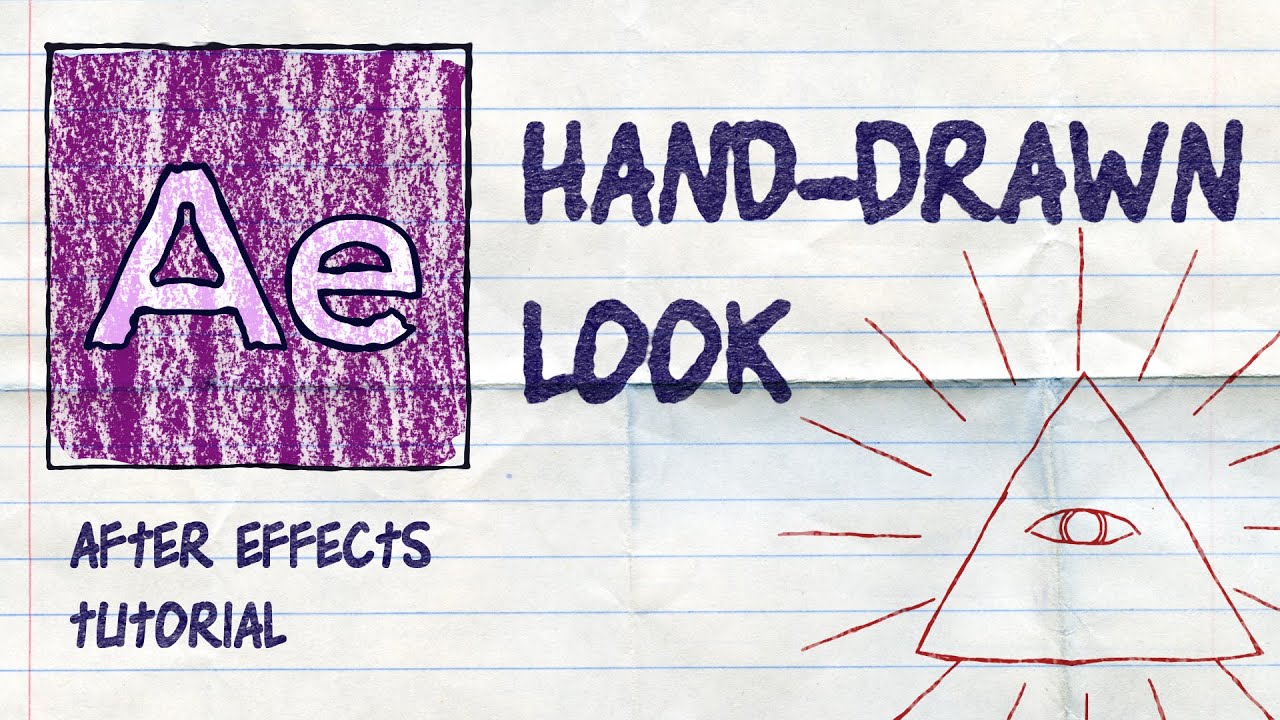 After Effects: Hand Drawn Style for Shape Layers and Text