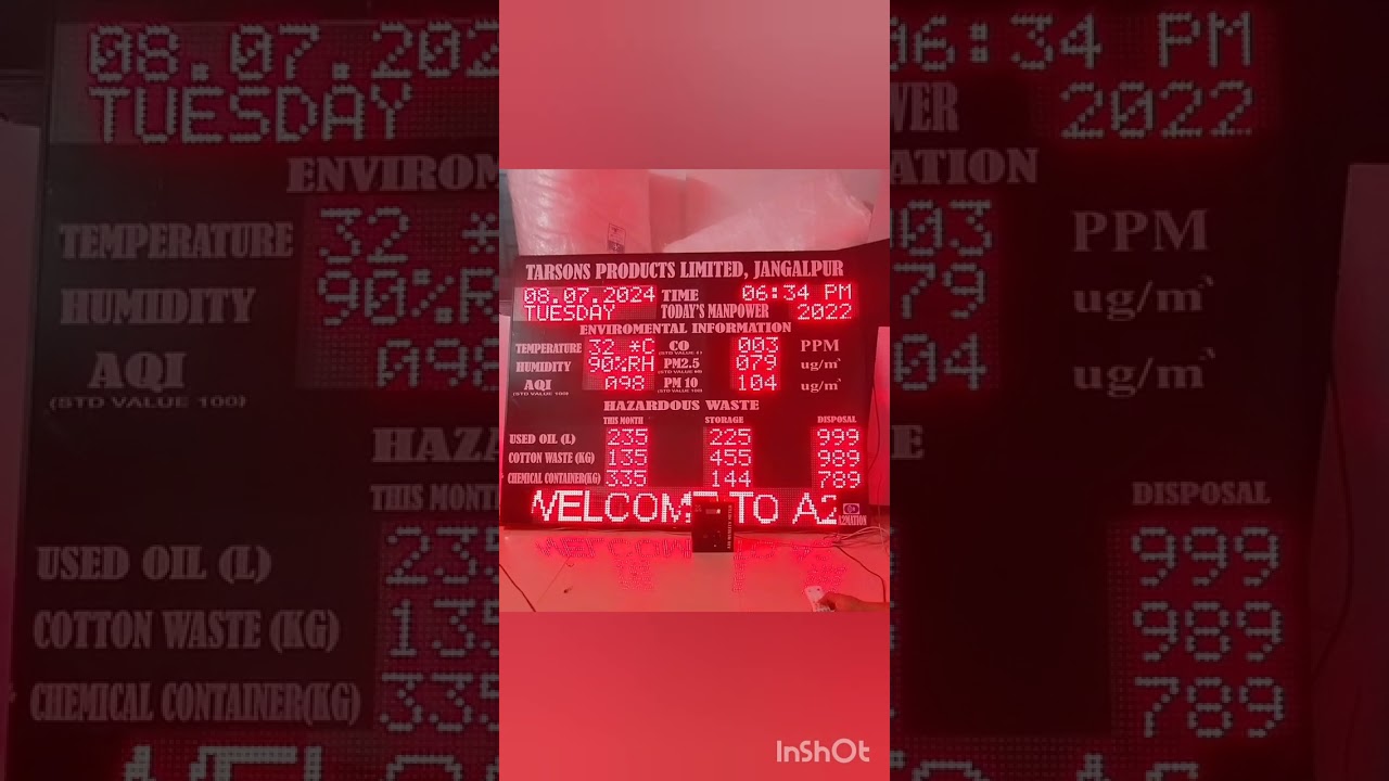 A2MATION AQI  DISPLAY SETTINGS VIDEO#settingvideo#airquality#airqualtyindexvideo#airparameterdisplay