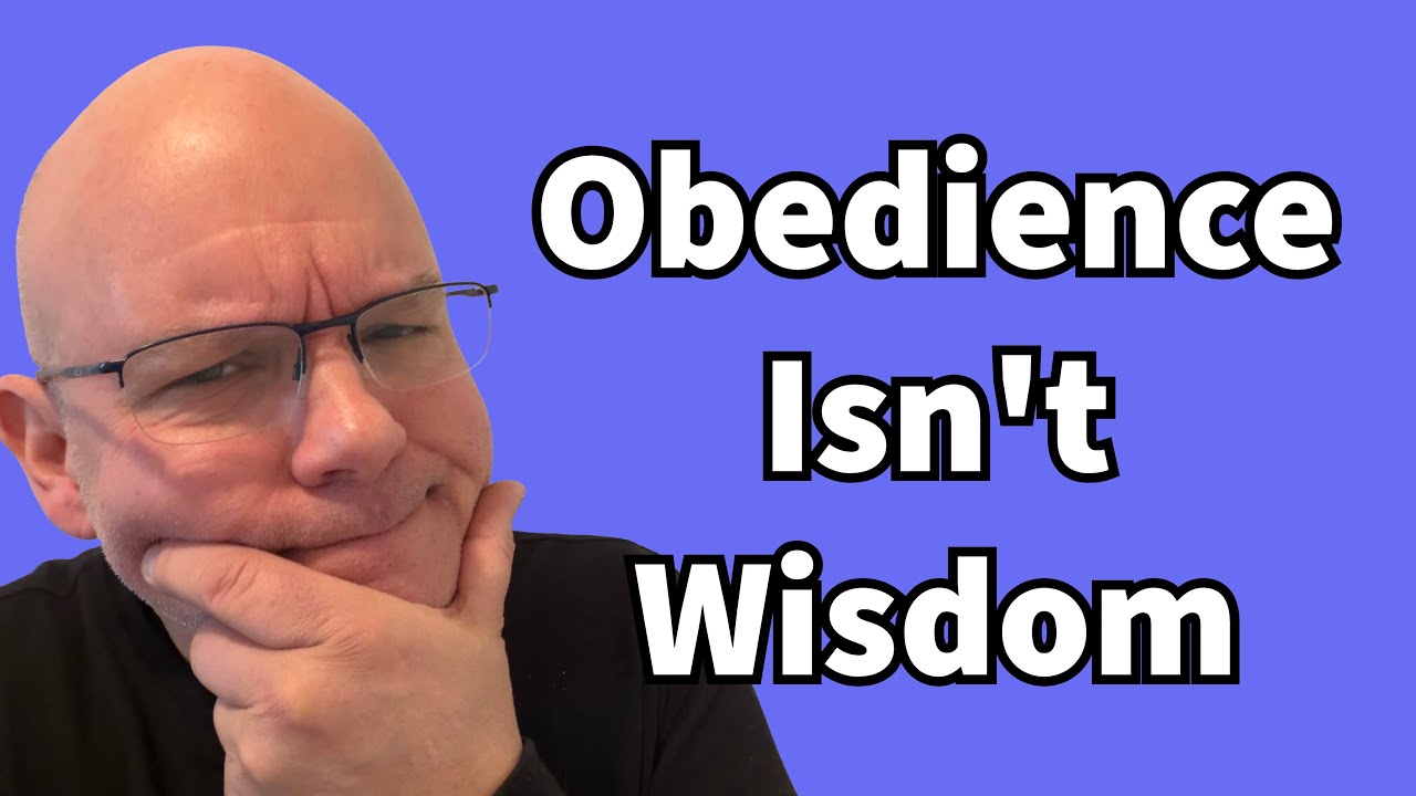 You Were Taught to Obey — Not to Think