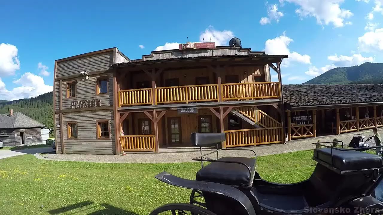 Ranč pod Ostrou skalou - Stratená - Slovenský raj. Slovensko Zhora