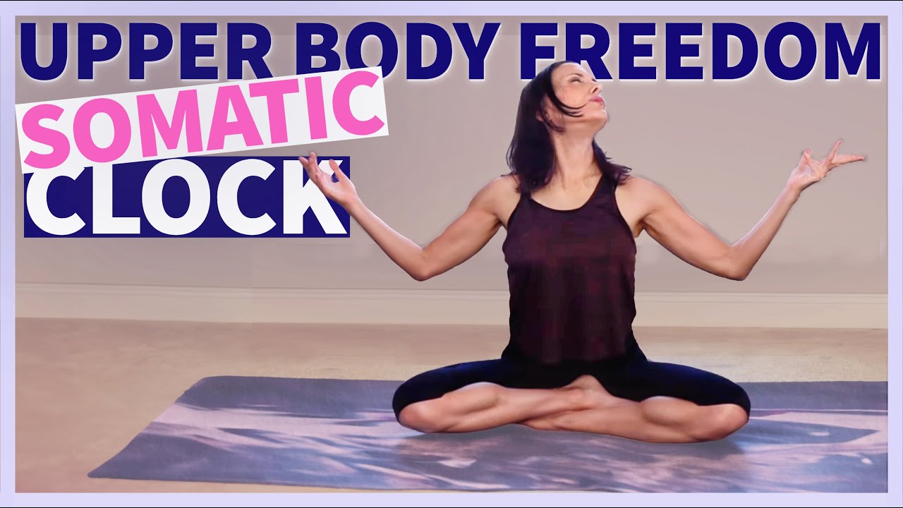 Somatic Yoga Exercises to Release & Reprogram your UPPER BODY |  seated 