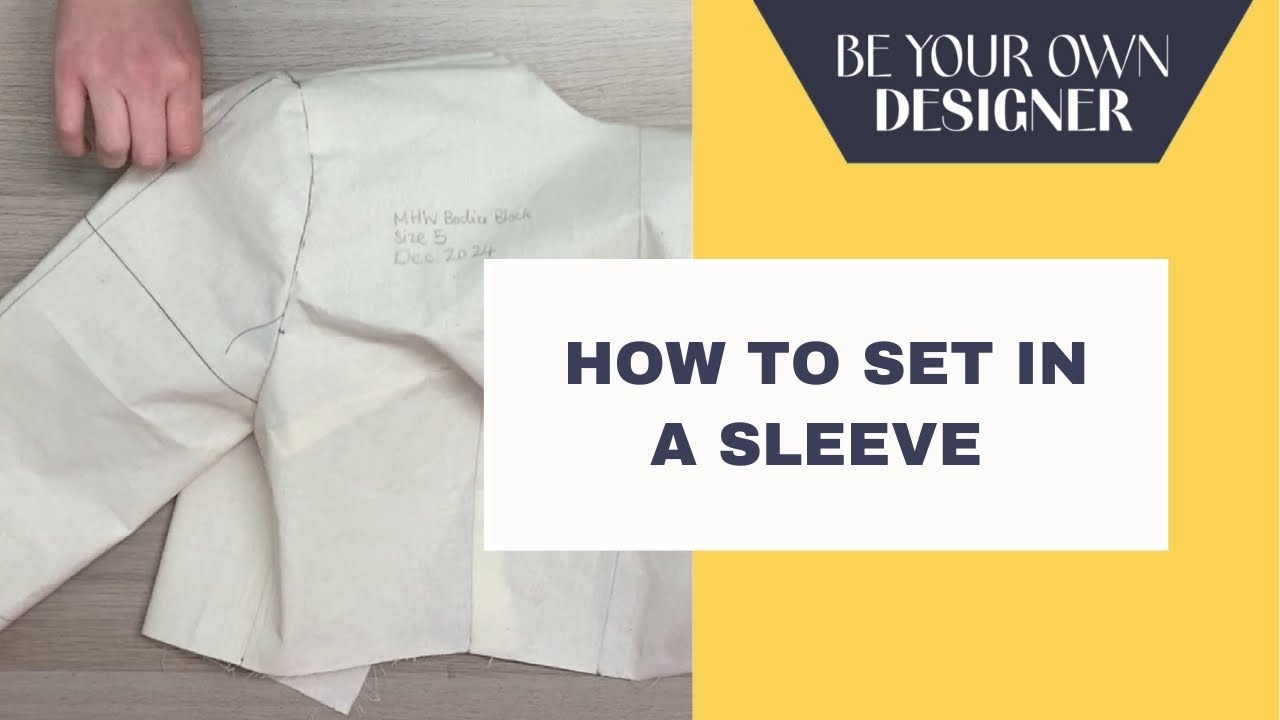How to set in a sleeve