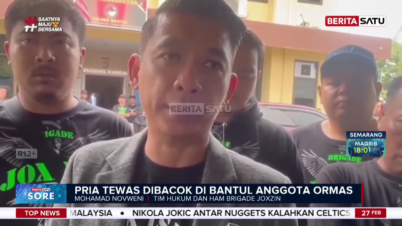 Pria Tewas Dibacok oleh OTK Saat Tidur Ternyata Anggota Ormas #Beritasatu