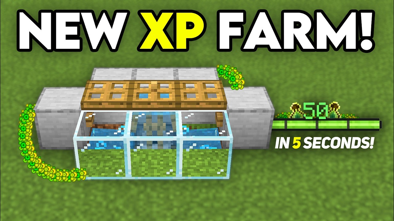 NEW BEST EVER XP FARM in Minecraft Bedrock! (26.1+)