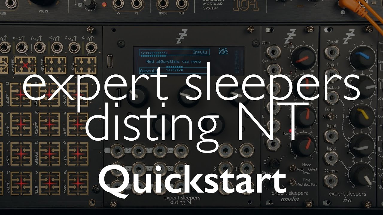 disting NT - Quickstart