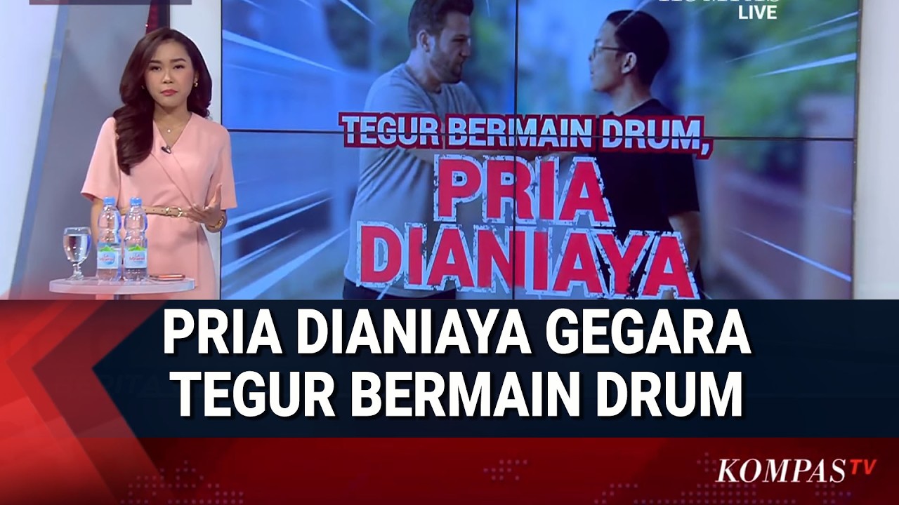 Gegara Tegur Main Drum, Pria Diani*ya Tetangga