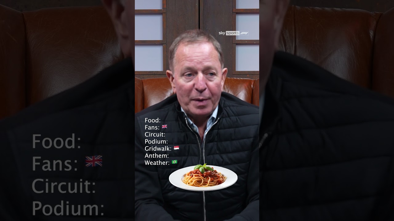 Martin Brundle takes on the flag game (F1 edition) 👀
