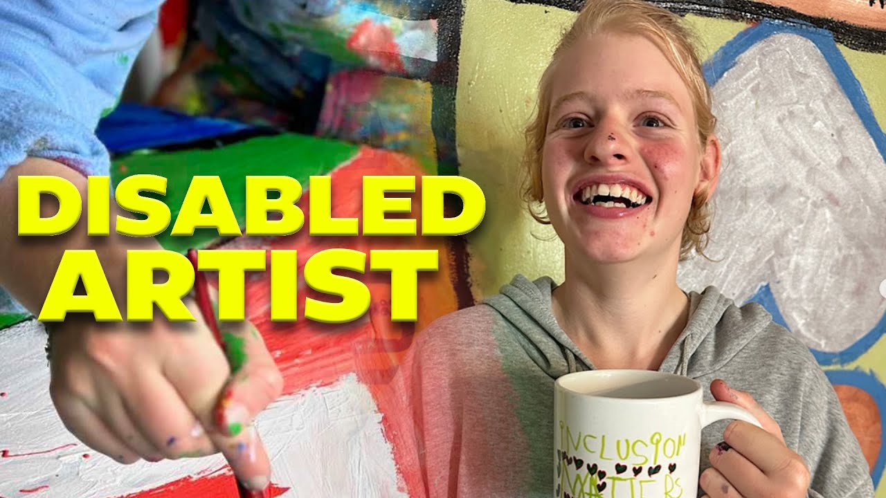 Disabled Artist Communicates Through Her Art | JOURNAL STORIES