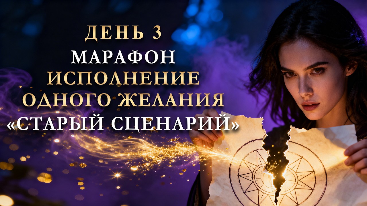 МАРАФОН ДЛЯ ВСЕХ День 3. СТАРЫЙ СЦЕНАРИЙ. Открываем новые возможности
