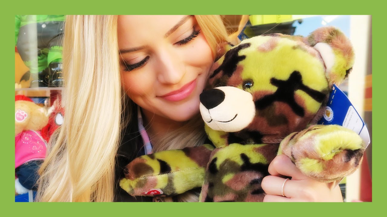 BUILT A CAMO BEAR!! | iJustine