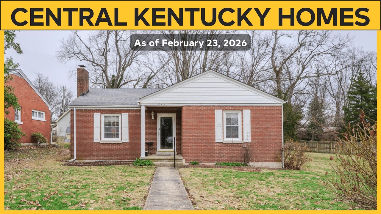 Central Kentucky Homes for Sale | Updated February 23, 2026