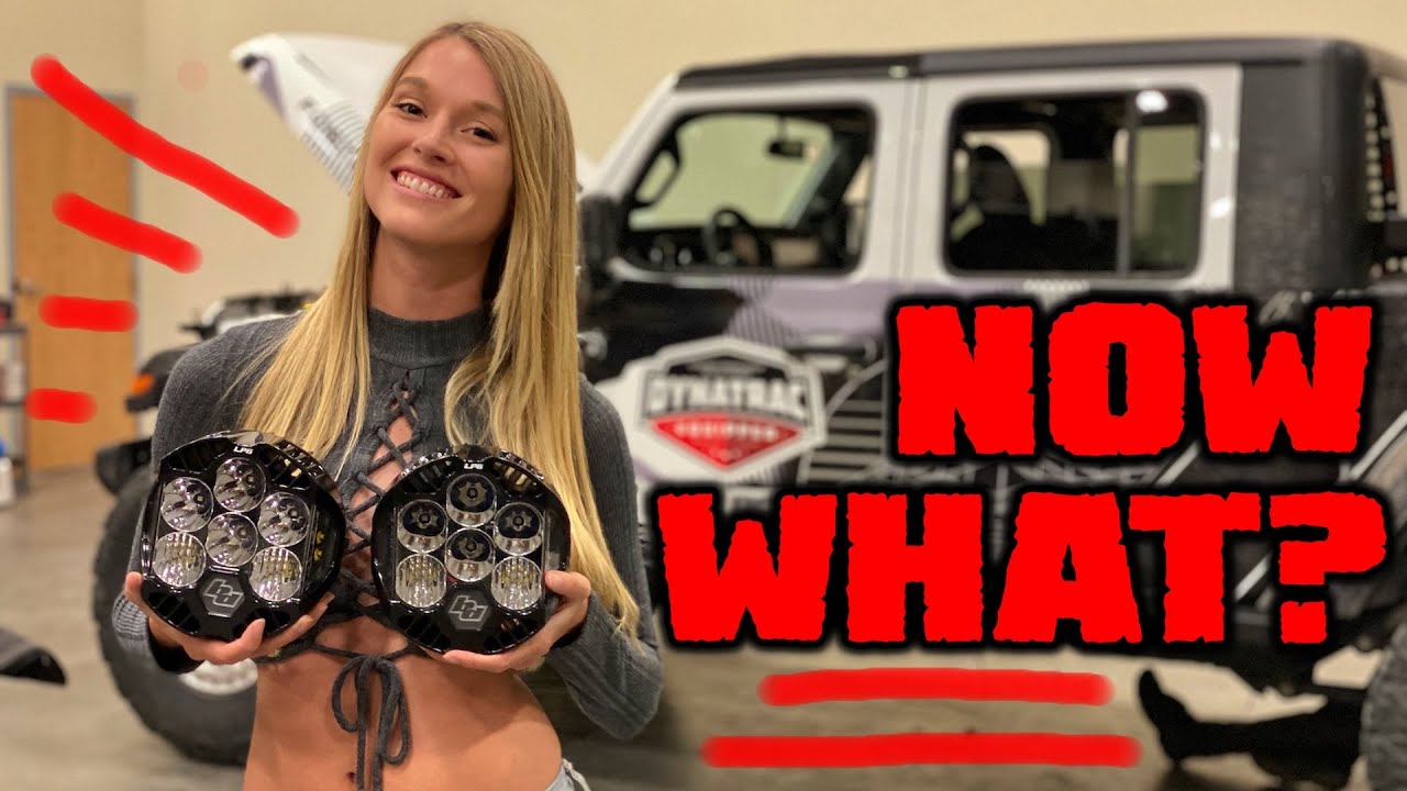 NEW FRONT END FOR THE JEEP GLADIATOR!