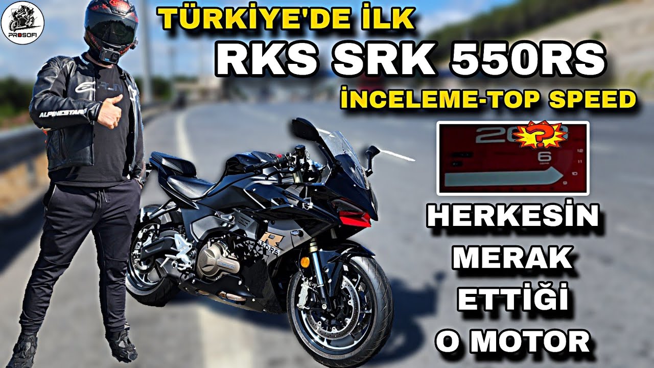 TR'DE İLK RKS SRK 550RS İNCELEME & TOP SPEED ÜZDÜ !.. TEKNOLOJİ DOLU !.. 372.000 TL YE ALINIR MI ?