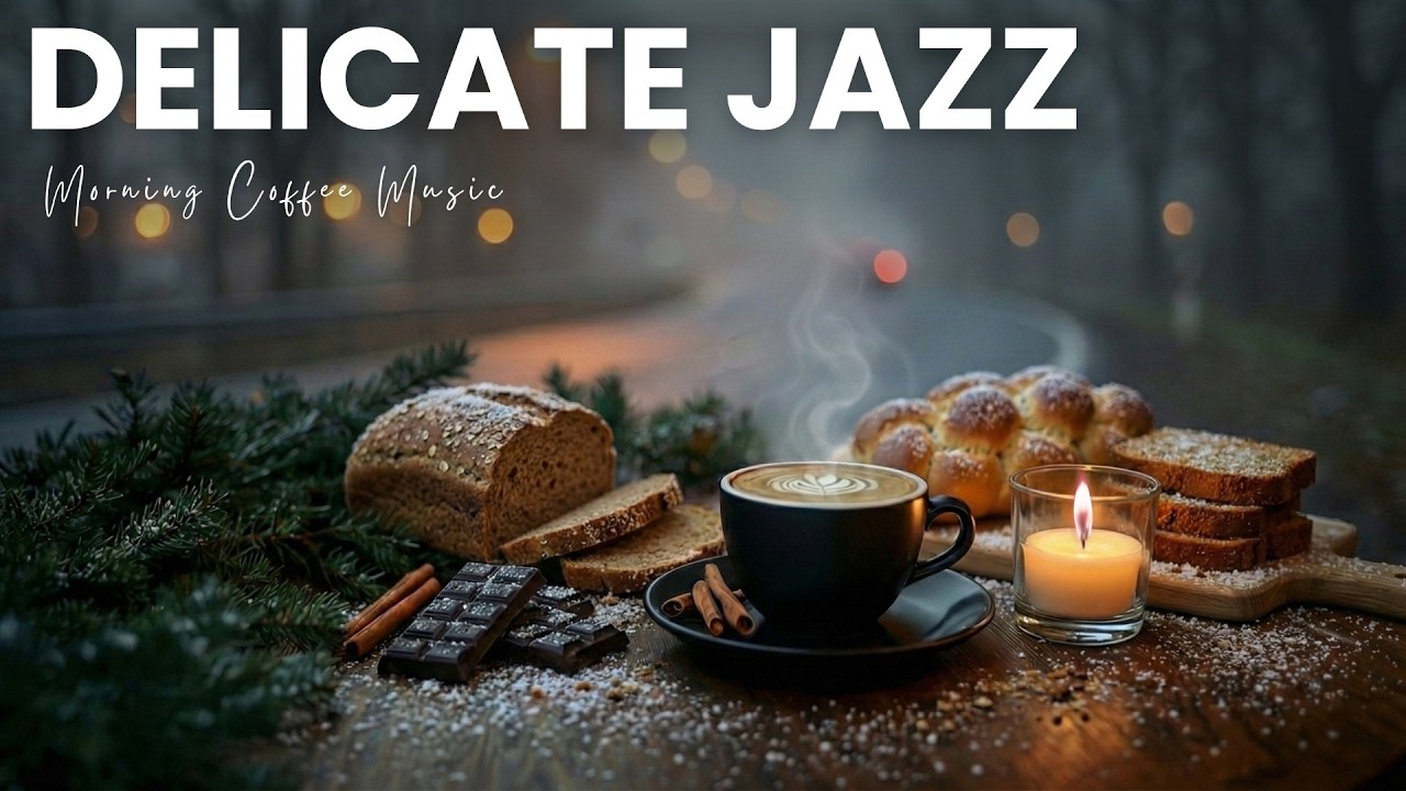 Elegant Soft Jazz ☕ Relaxing Coffee Music & Gentle Bossa Nova for Peaceful Moods, Study and Work