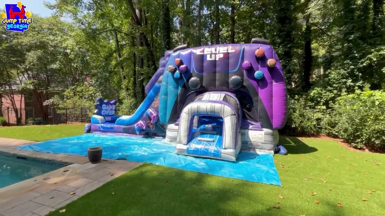 Game Over Bounce House Combo | Atlanta Bounce House Rentals | Jump Time Georgia
