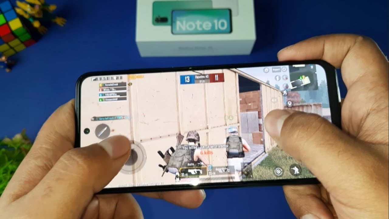 Redmi Note 10 Gaming test pubg & more | اختبار ببجي واداء المعالج ريدمي نوت 10