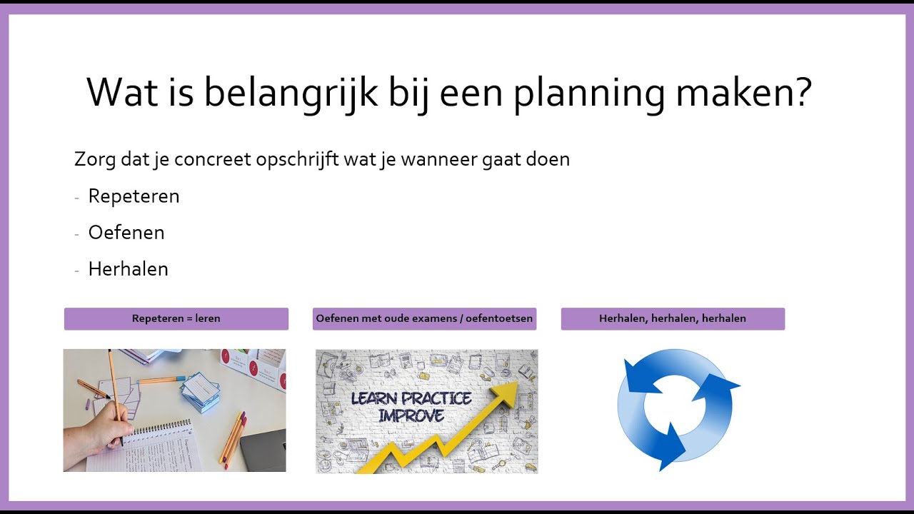 Examentips! Hoe plan ik voor mijn eindexamen? :)