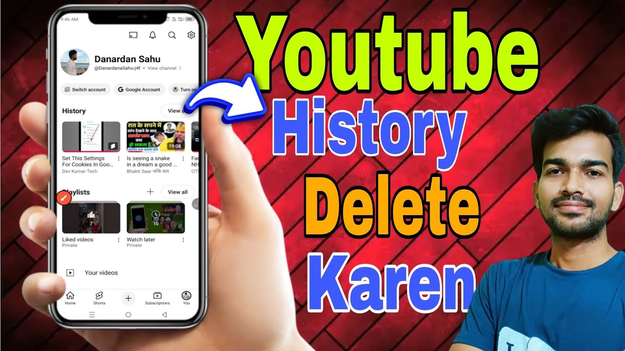 Youtube History Kaise Delete karen || Delete your all youtube History || #youtube #historydelete
