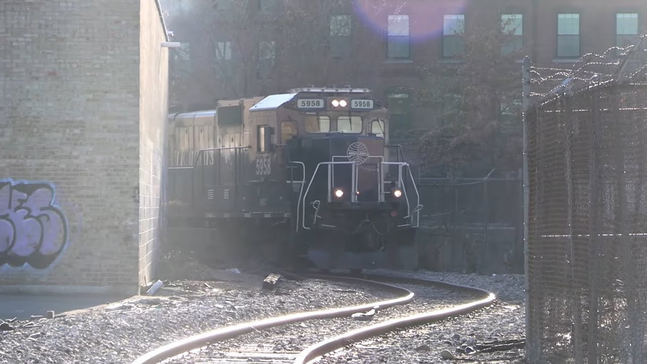 On Borrowed Time? CSX, Ex-Pan Am 5958 on the Hillsboro Branch - 11/20/2025