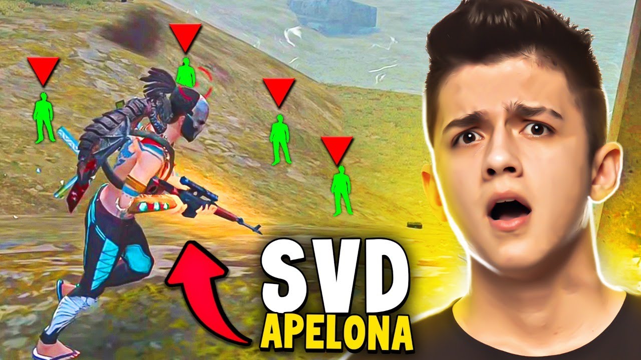 A SVD TA MUITO APELONA PRA DAR CAPA NO FREE FIRE