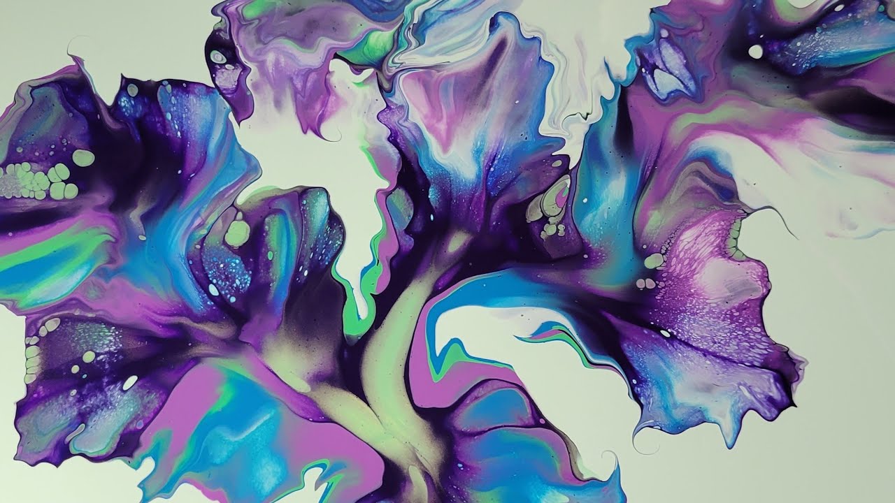 (281) Acrylic Pouring DUTCH POUR - FULL RECIPE / RATIOS / COLORS Provided as Always