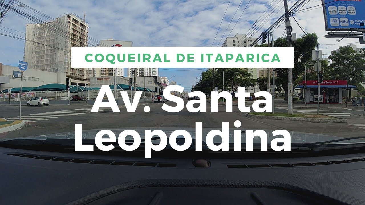 Avenida Santa Leopoldina, Coqueiral de Itaparica, Vila Velha/ES.