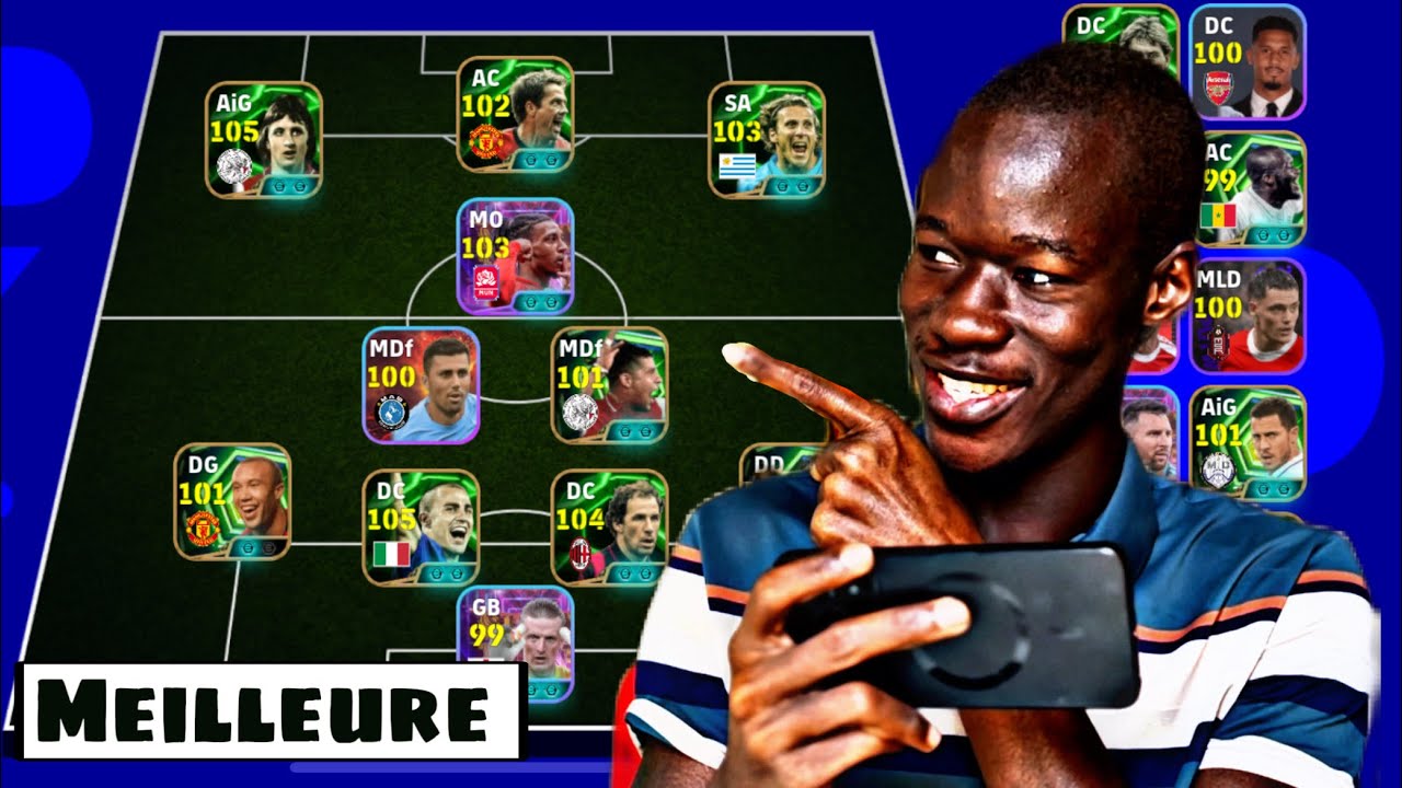 LA MEILLEURE FORMATION EFOOTBALL DE TOUS LES TEMPS 