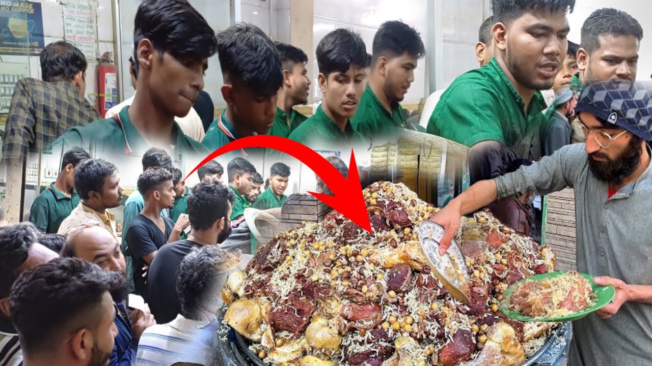 Best Biryani in the city of Dhaka | Hanif biryani | Roadside Famous Biryani