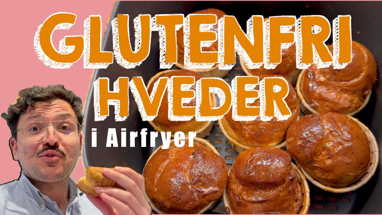 annonce GLUTENFRI HVEDER i airfryer