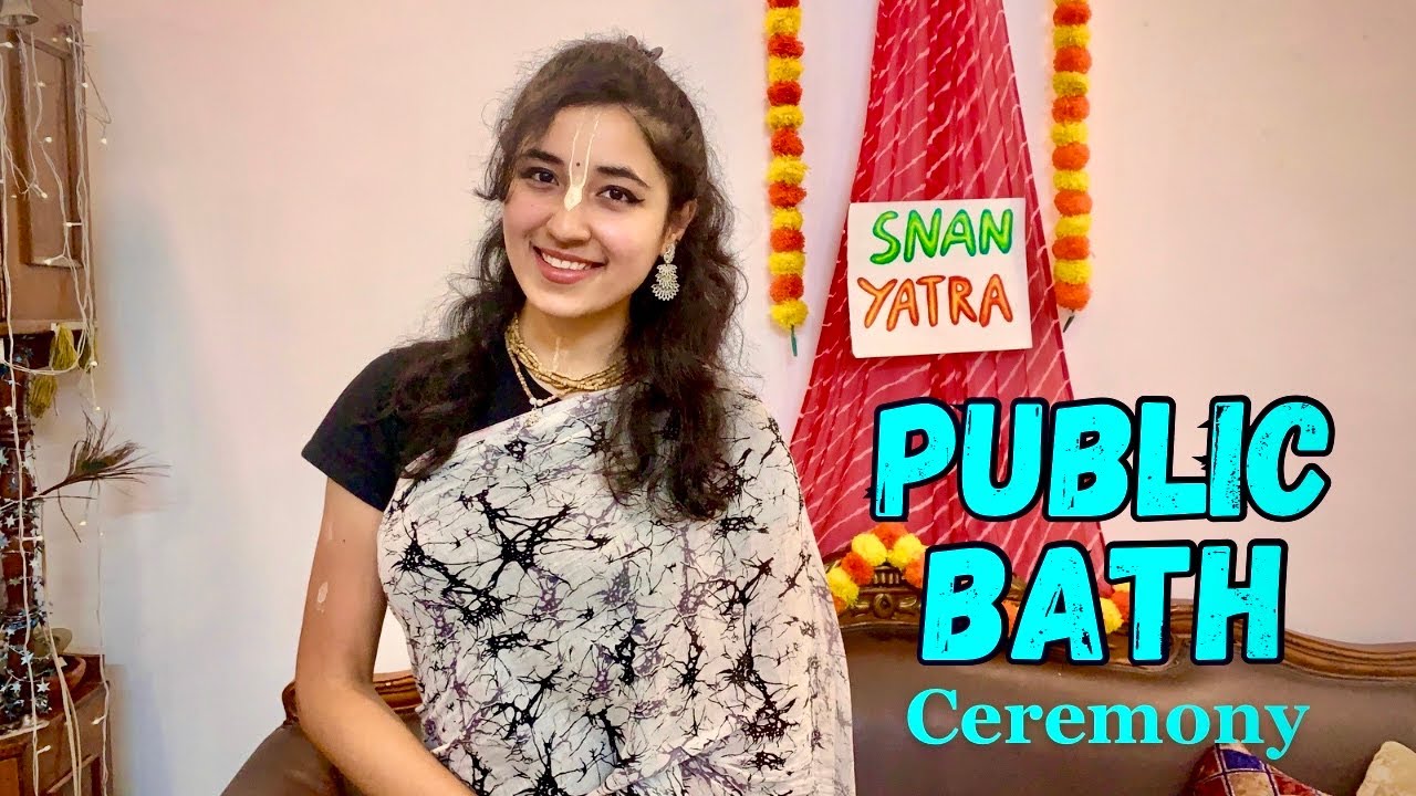 Public Bath Ceremony || Jagannath Snan Yatra at Home