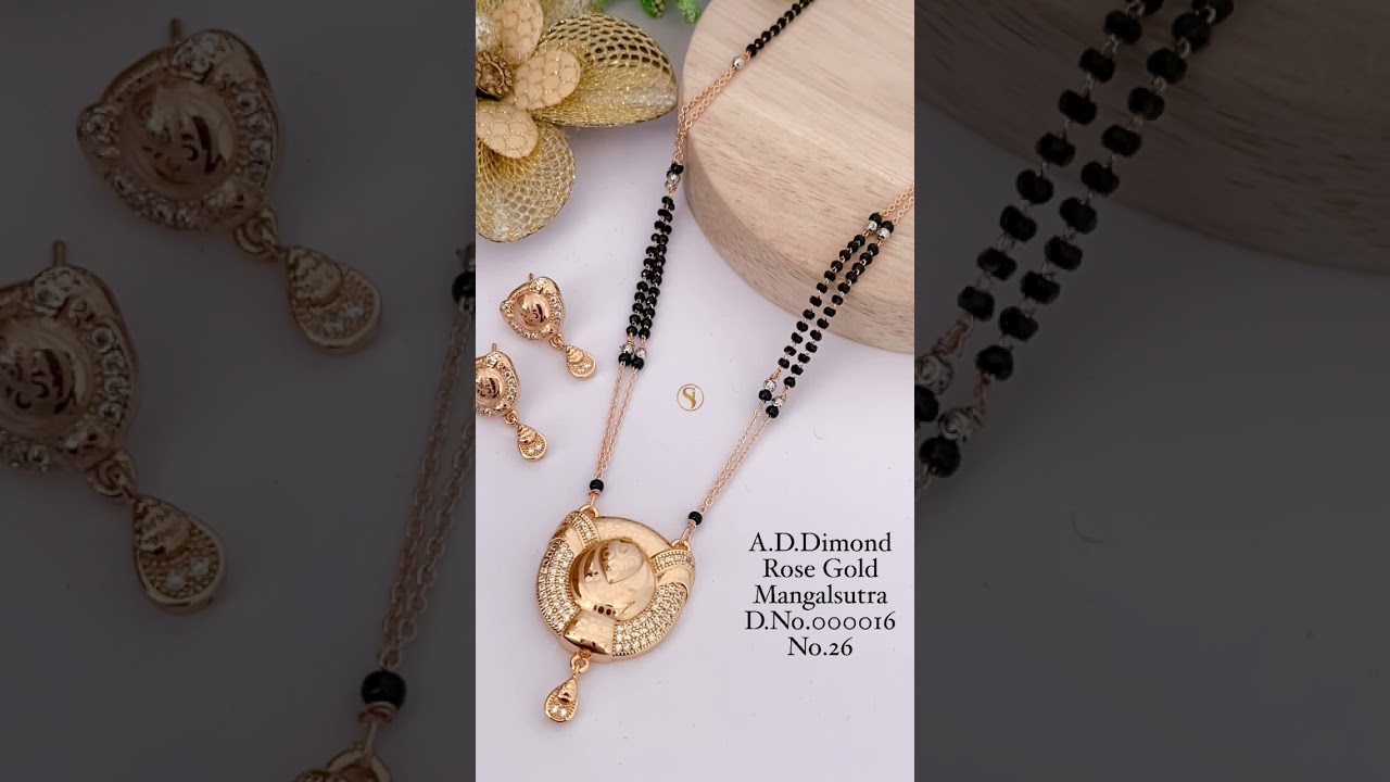 Rosegold Mangalsutra collection 