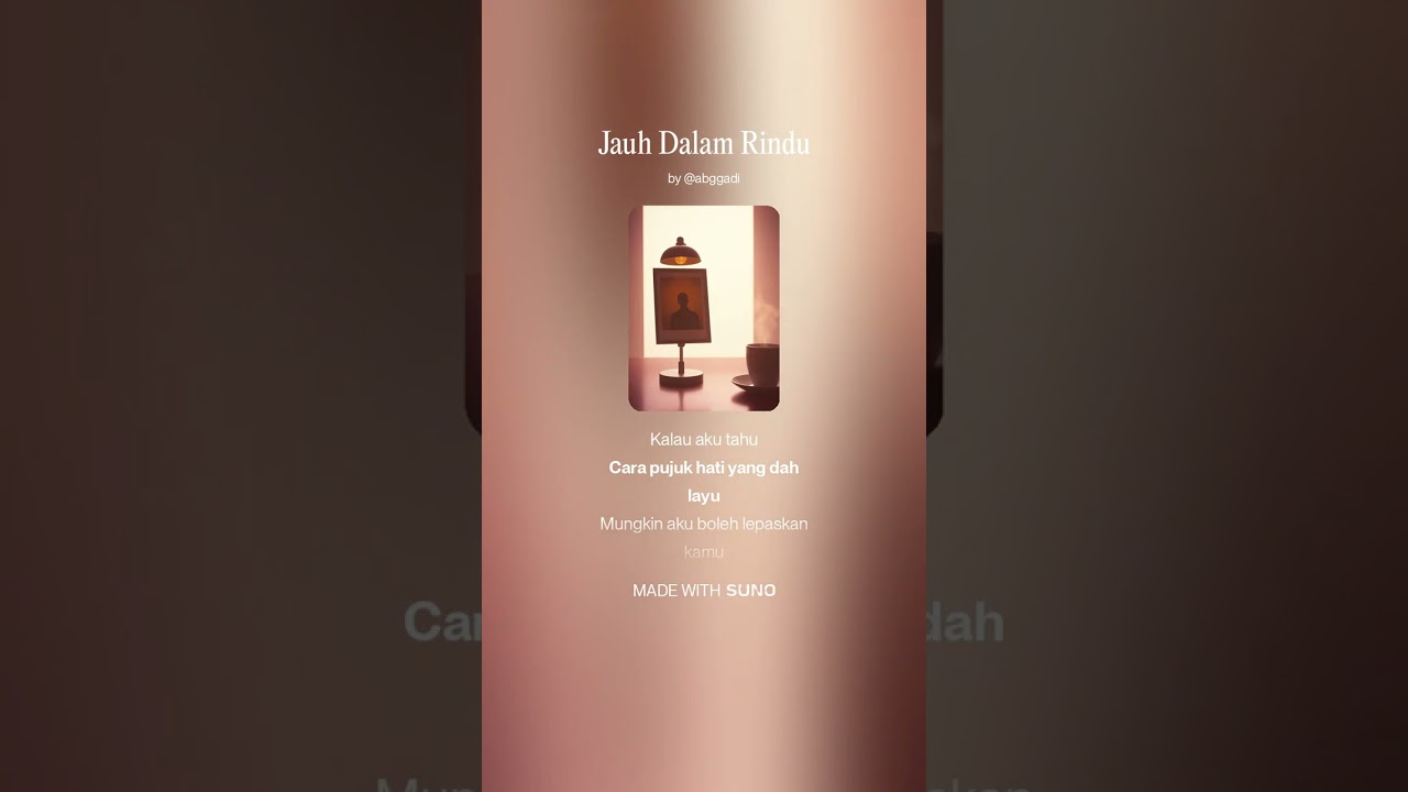Jauh Dalam Rindu