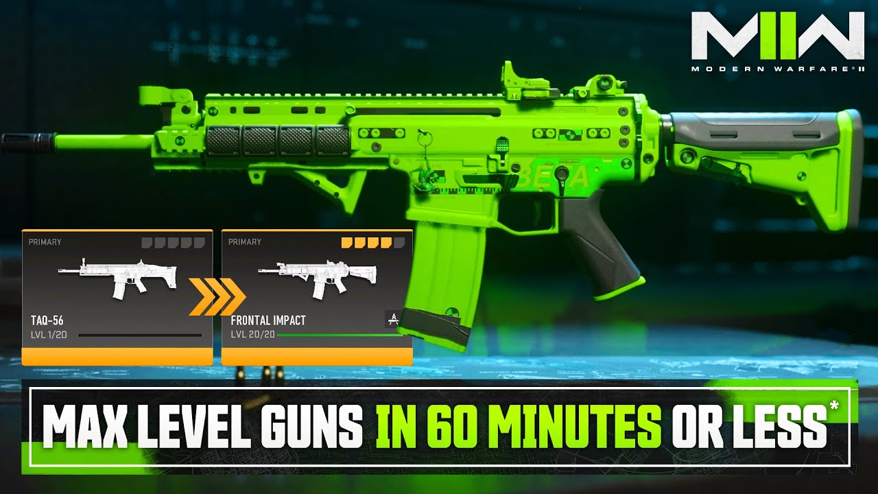 Modern Warfare 2: The FASTEST WAYS To MAX LEVEL Your Weapons