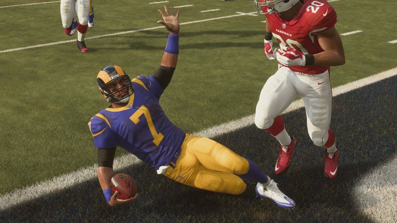 Madden 19 Career - Sliding Touchdown! 1st Splash!