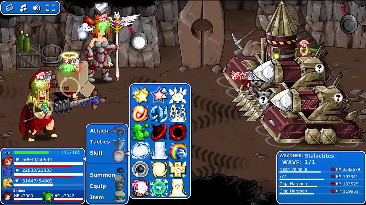 Epic Battle Fantasy 5: Neon Valhalla Super Boss Battle (Epic Difficulty)