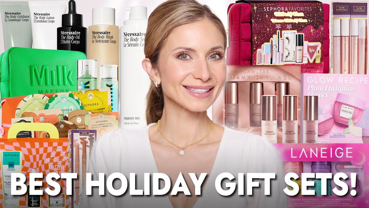 10 BEST Holiday VALUE Gift Sets! Makeup, Skin, Beauty!