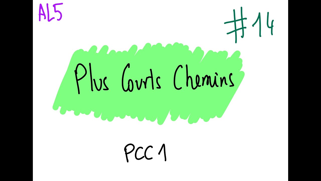 #14-Plus courts chemins (PCC 1)