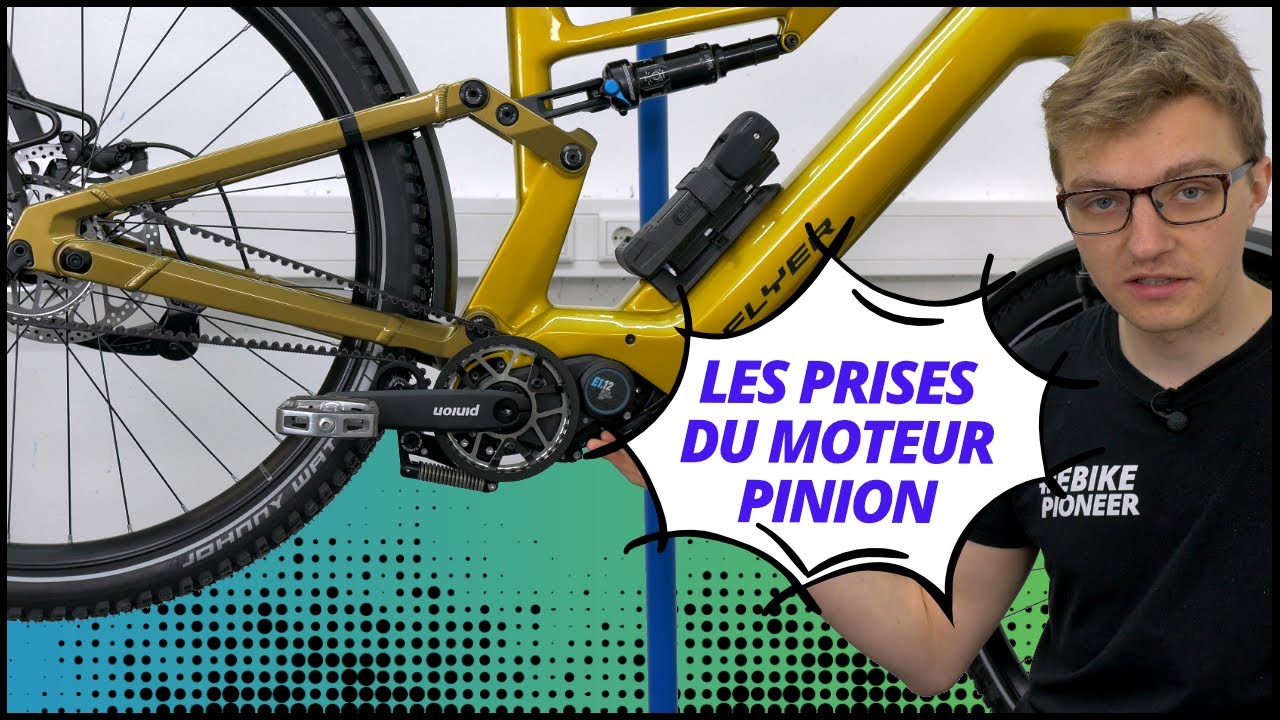 Les prises du moteur Pinion MGU | EBIKE24 fr