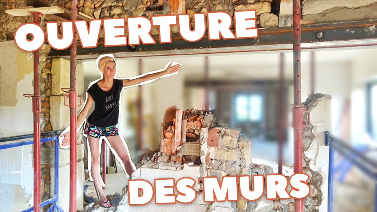 2 MURS PORTEURS TOMBENT (ce qu'on attendait le plus !🥵) | Vlog rénovation 13