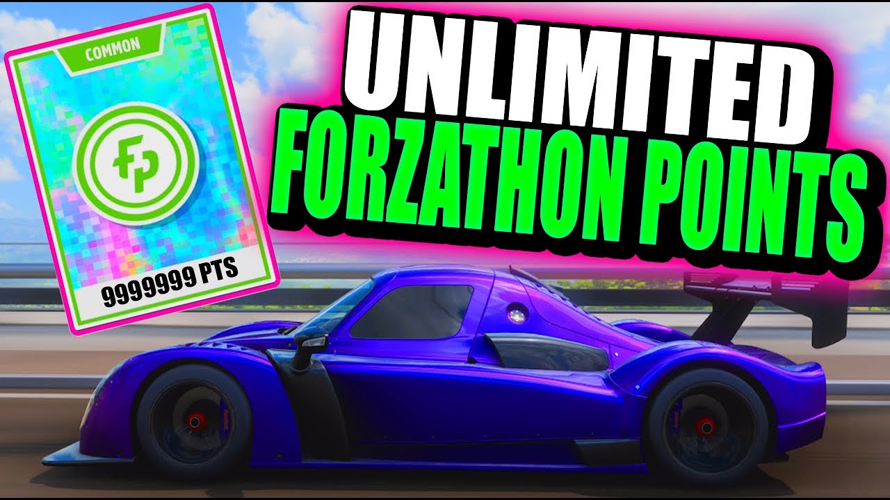 GET UNLIMITED FORZATHON POINTS in Forza Horizon 5!