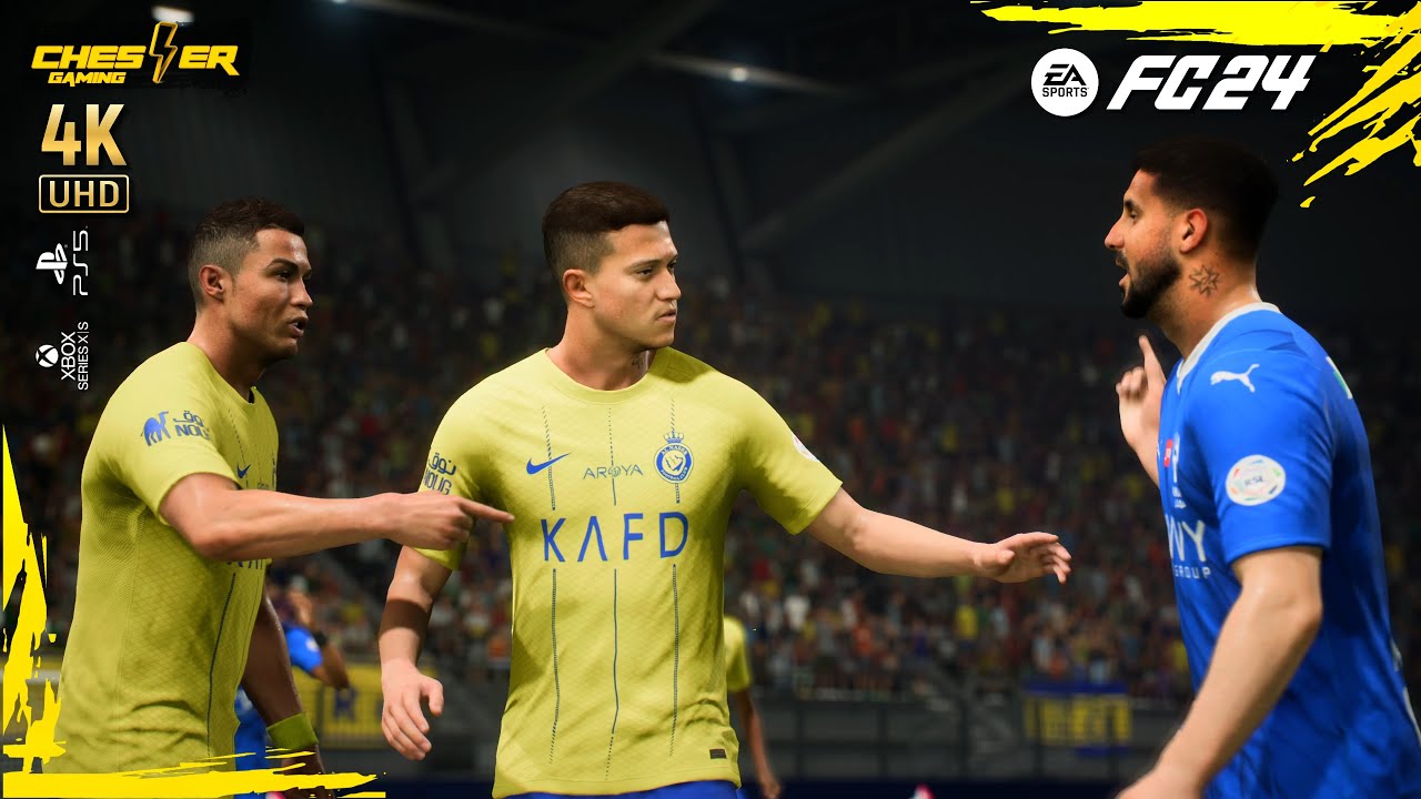 فيفا 24 | الهلال والنصر| الدوري السعودي - بلاي ستشين 5 | ea fc 24 saudi pro league