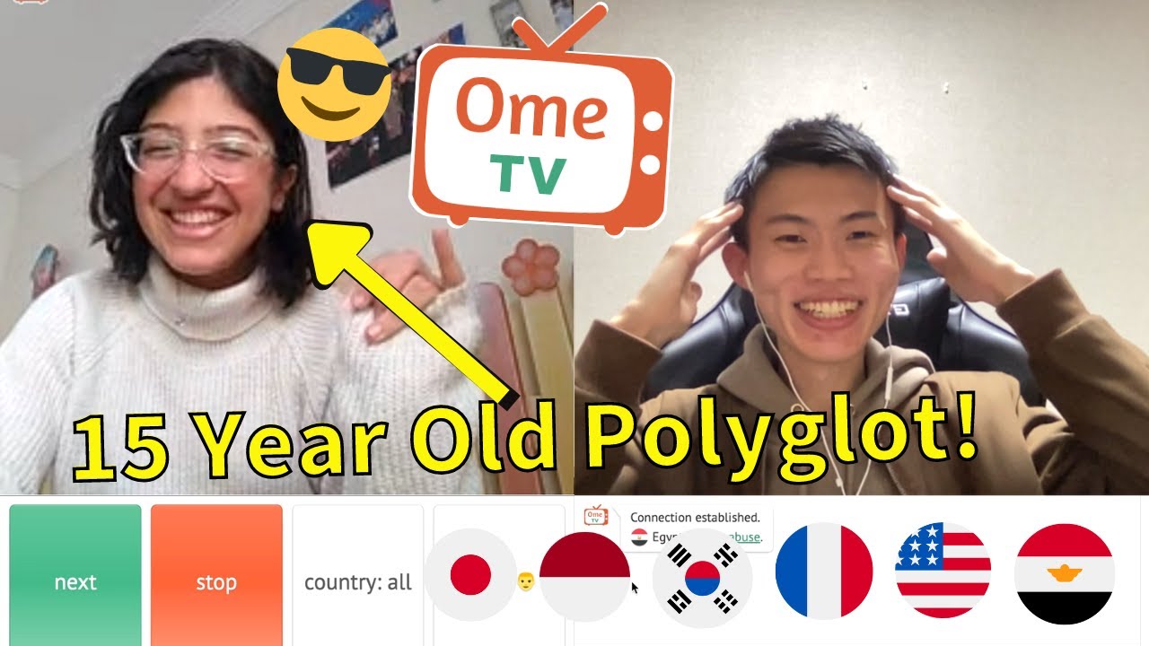 I Was Shocked by This Young Polyglot on Omegle!